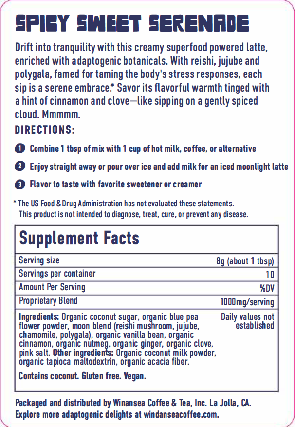 Moonlight Latte | Adaptogen Latte Mix