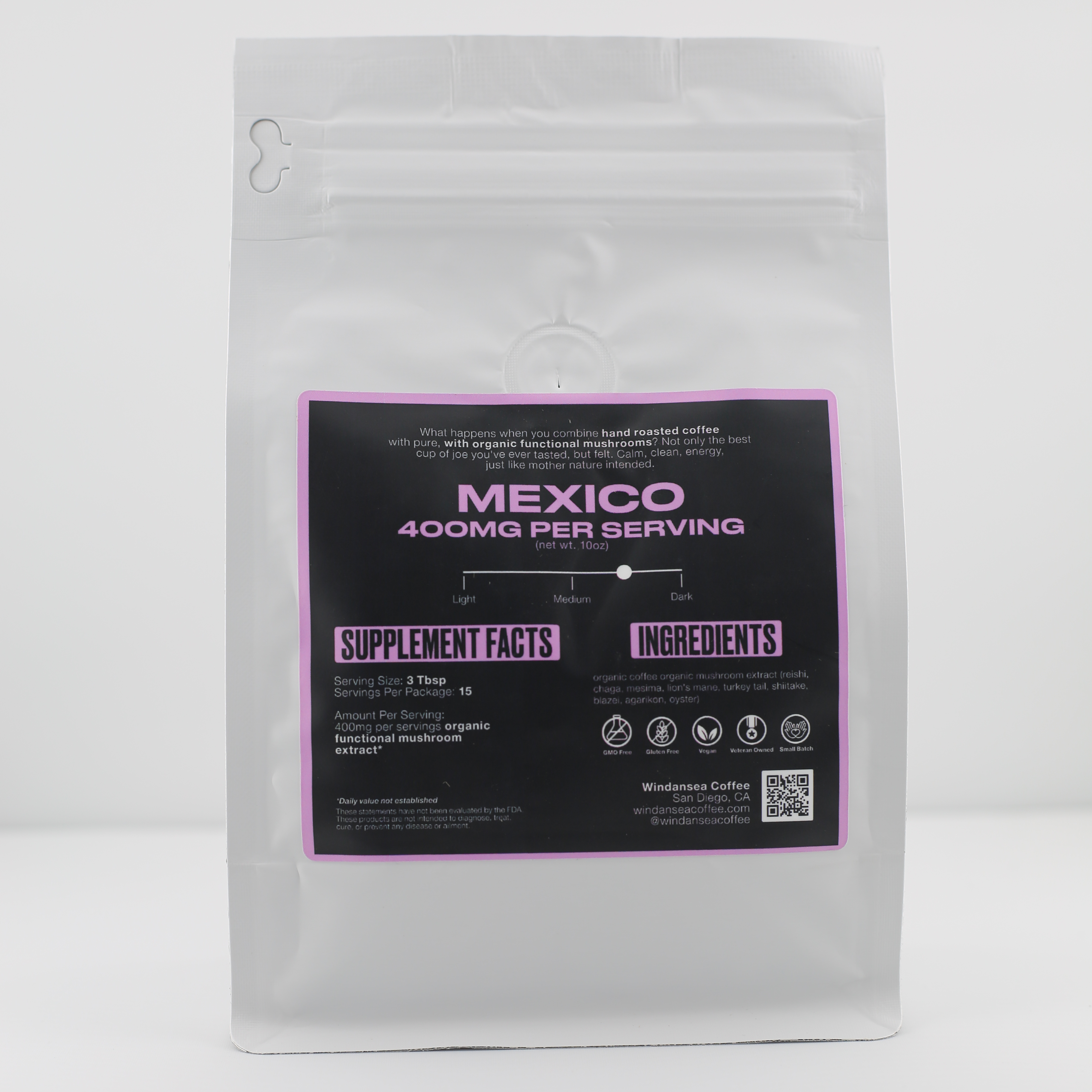 Scorpion Bay - Dark Roast Adaptogenic Mushroom Infused Coffee